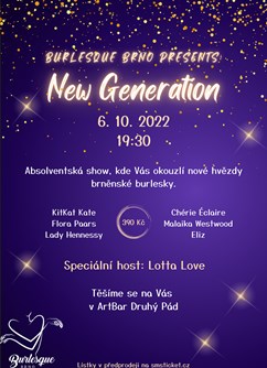 Burlesque Brno presents: New Generation