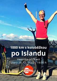 1000 km s koloběžkou po Islandu / Veronika Jiříčková