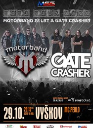 Motorband a GATE Crasher ve Vyškově | TOTO TOUR