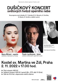 Dušičkový koncert světových hvězd operního nebe