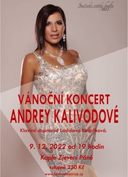 Vánoční koncert Andrey Kalivodové