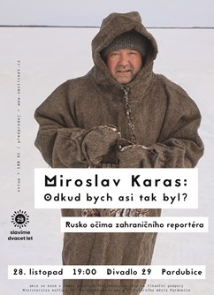 Miroslav Karas: Odkud bych asi tak byl?
