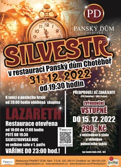 Silvestr 2022 se skupinou Lazareth