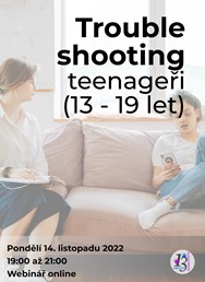 Troubleshooting teenageři (13 - 19 let)