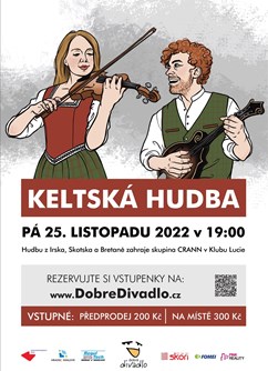 Koncert: KELTSKÁ HUDBA - Crann