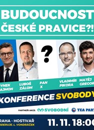 Konference svobody: Diskuse o budoucnosti české pravice