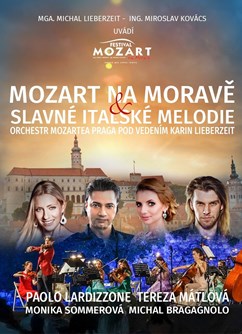 MOZART NA MORAVĚ a Slavné italské melodie