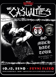 The Casualties, N.V.Ú. & Just Wär 