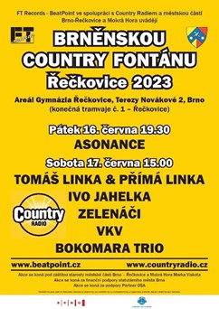 Brněnská Country fontána Řečkovice 2023