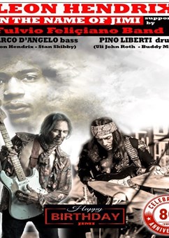 LEON Hendrix, Koncert k 80. narozeninám bratrovi Jimimu 