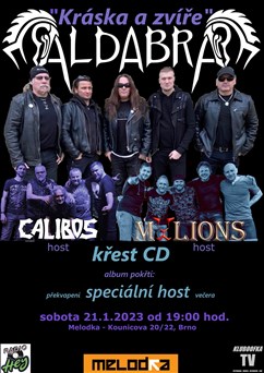 Aldabra - křest CD "Kráska a zvíře"