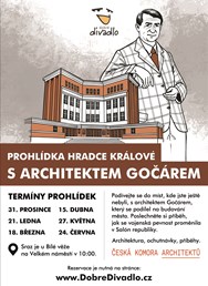 Prohlídky Hradce Králové s architektem Gočárem