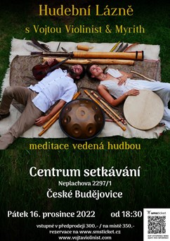 Hudební Lázně s Vojtou & Myrith - Č. Budějovice