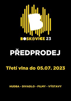 Boskovice 2023 - festival pro židovskou čtvrť
