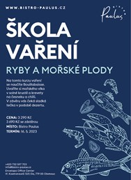 Škola vaření s Romanem Paulusem - Ryby a mořské plody