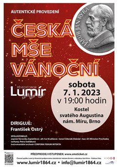 Novoroční koncert sboru Lumír 2023