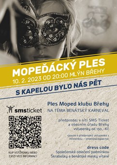 Mopeďácký ples na téma BENÁTSKÝ KARNEVAL