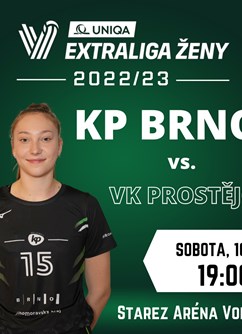Volejbal Extraliga Ženy: KP Brno - VK Prostějov