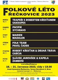 Trapeři - Sakrapes - Folkové léto Řečkovice 2023