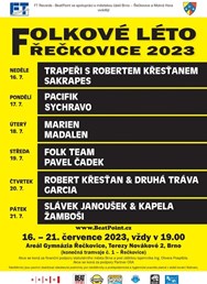 Pacifik - Sychravo - Folkové léto Řečkovice 2023