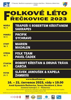 Křesťan & Druhá tráva - Garcia - Folkové léto Řečkovice 2023