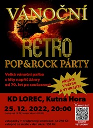 Vánoční Retro Pop&Rock Párty