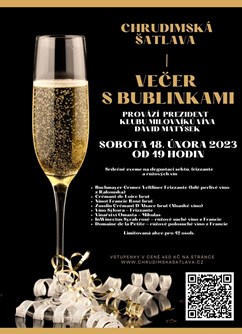 Večer s bublinkami - sekty,  perlivá vína, rosé