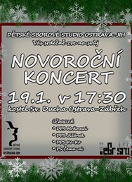Novoroční koncert - Dětského Sborového Studia Ostrava - Jih