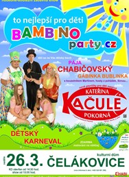 Bambinoparty - show teamu dětského baviče Páji Chabičovského