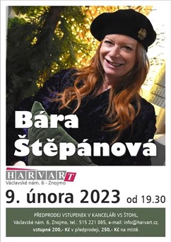 Beseda s Bárou Štěpánovou