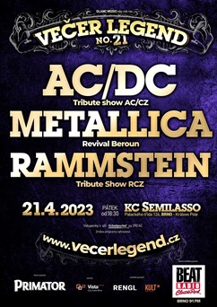 Večer legend 21 - ve stylu Hard and Heavy