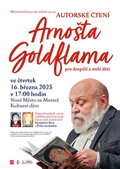 Arnošt Goldflam - autorské čtení pro dospělé a otrlé děti
