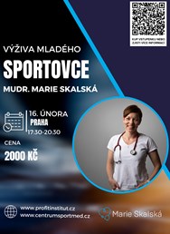 MUDr. Skalská: Výživa mladého sportovce