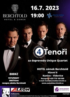 4 Tenoři na zámku Berchtold