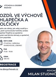 Rozdíl ve výchově chlapečka a holčičky