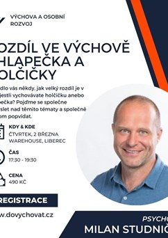 Rozdíl ve výchově chlapečka a holčičky
