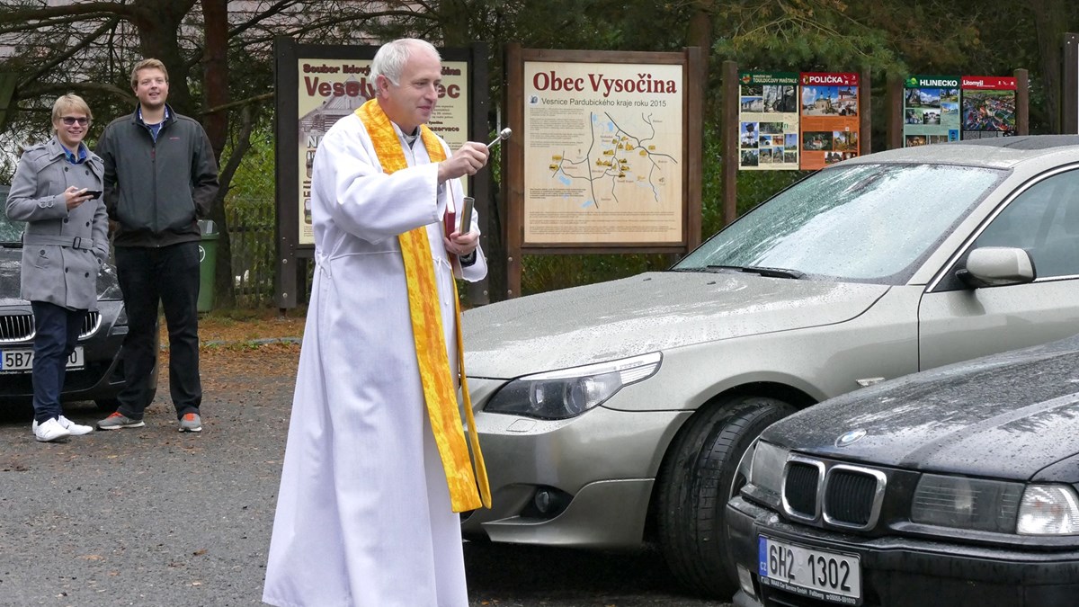 BMW setkání a žehnání vozů 2023