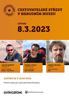 Cestovatelské středy v NM: Szántó, Stach, Kroupa