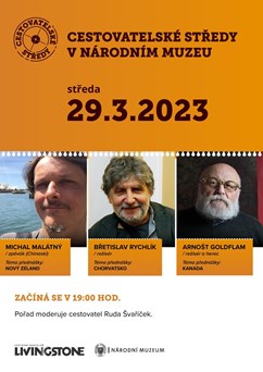 Cestovatelské středy v NM : Malátný, Rychlík, Goldflam