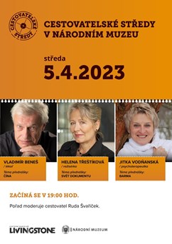 Cestovatelské středy v NM : Beneš, Třeštíková, Vodňanská