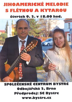 Jihoamerické melodie s flétnou a kytarou