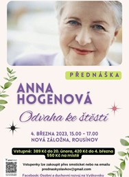 Anna Hogenová - Odvaha ke štěstí