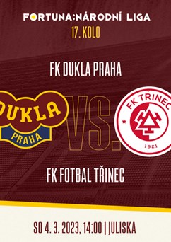 FK Dukla Praha - FK Třinec