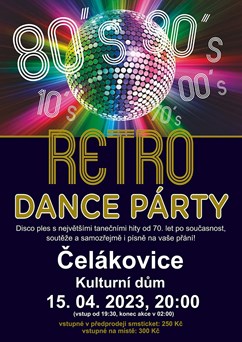 Retro dance párty
