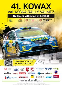 Valašská rally - RZ Dolní Vítkovice Start RZ: 2. dubna 14:00