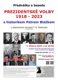 Na slovíčko s historikem Petrem Blažkem - prezidentské volby