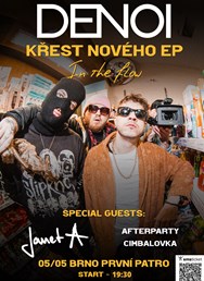 DENOI - křest nového EP a velká show v Prvním patře!