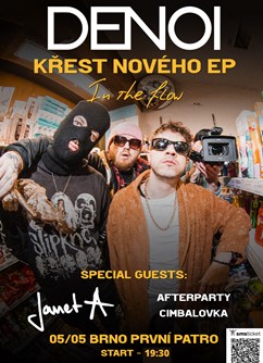DENOI - křest nového EP a velká show v Prvním patře!