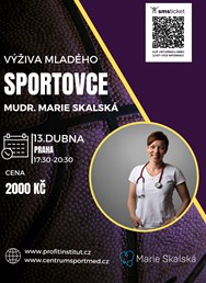 MUDr. Marie Skalská: Výživa mladého sportovce