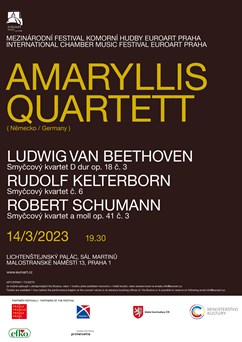 6. koncert festivalu EuroArt Praha - Amaryllis Quartett